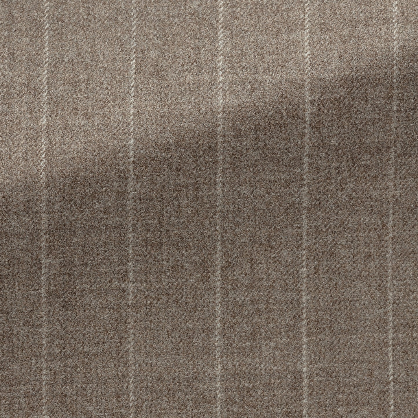 Light mocha wool twill