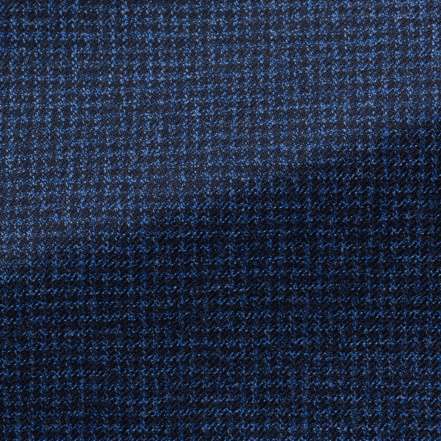 Neapolitan blue wool houndstooth