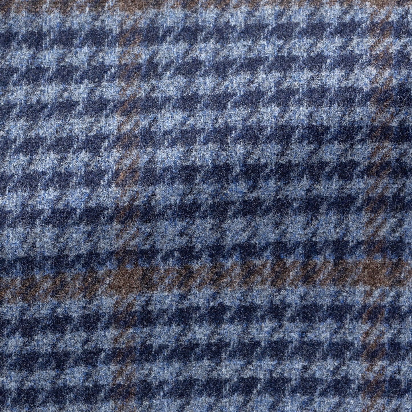 Blue wool-cashmere