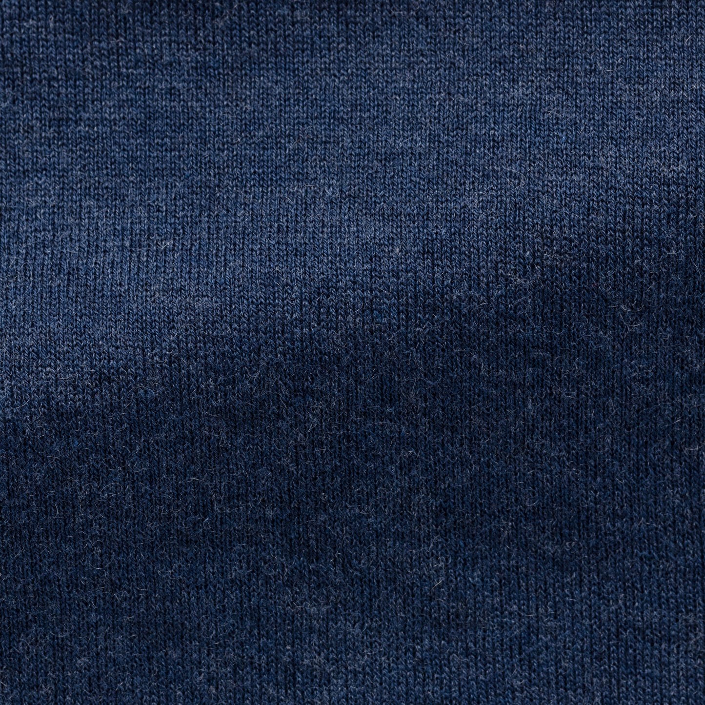 Denim blue cotton-cashmere