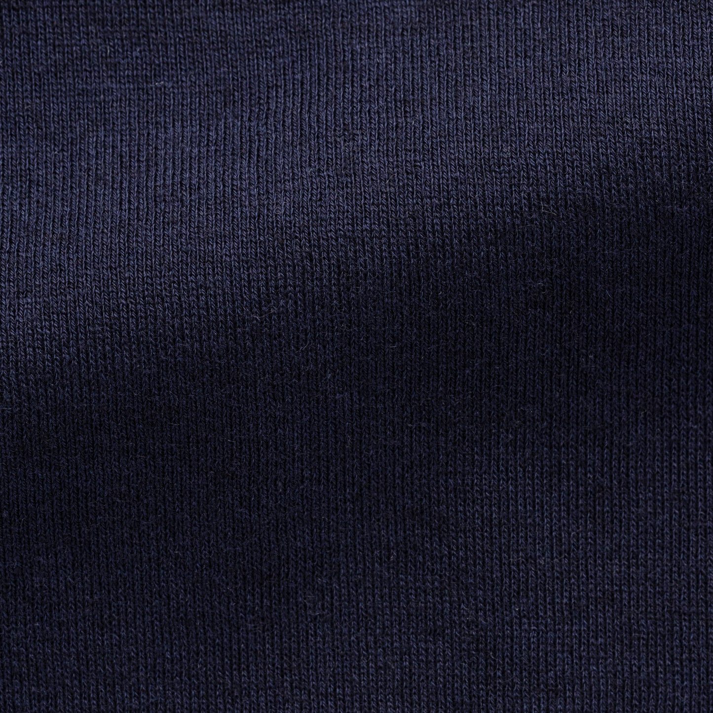 Navy blue cotton-cashmere