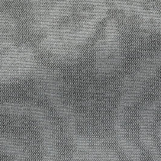 Steel grey cotton-silk