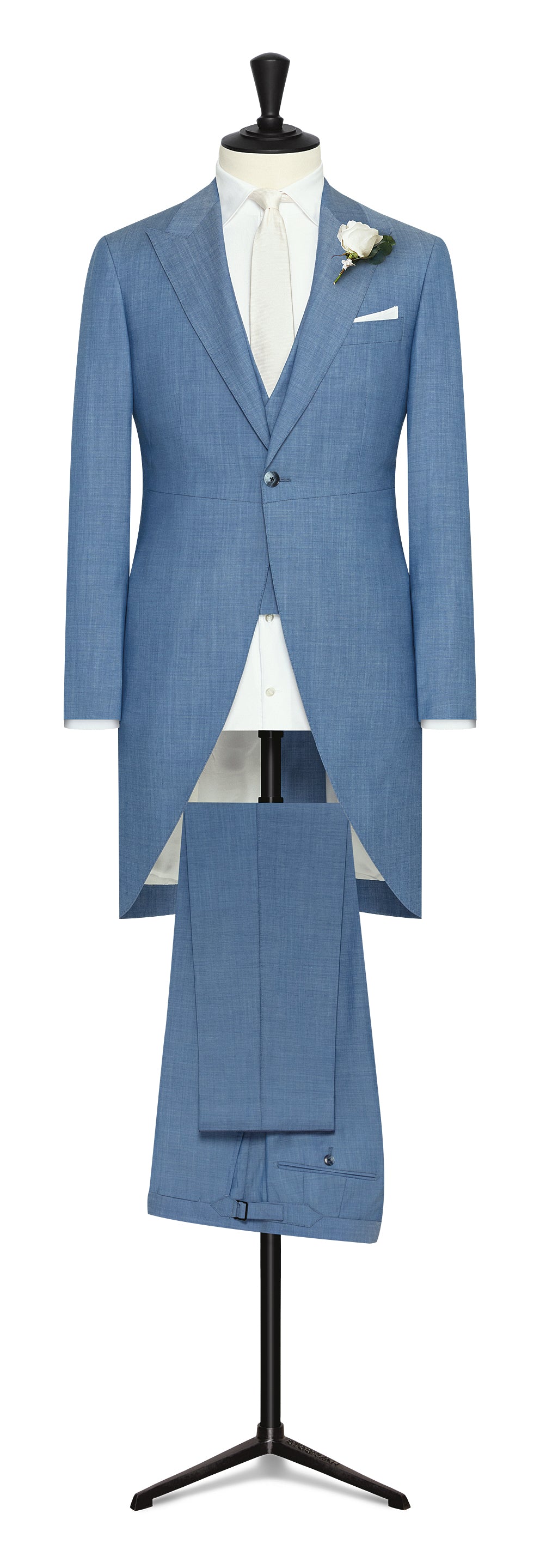 Light blue solaro wool