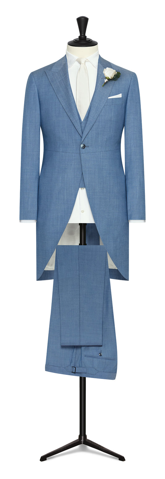 Light blue solaro wool