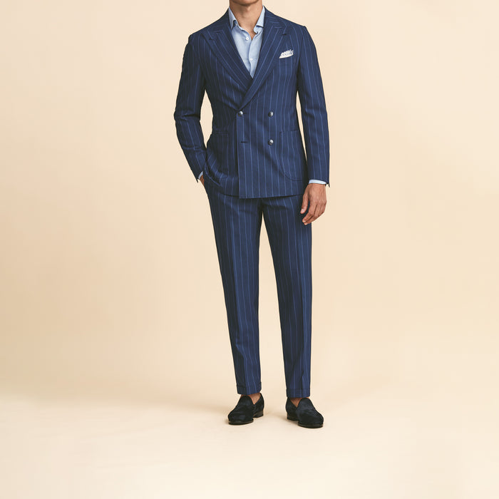 Neapolitan blue wool