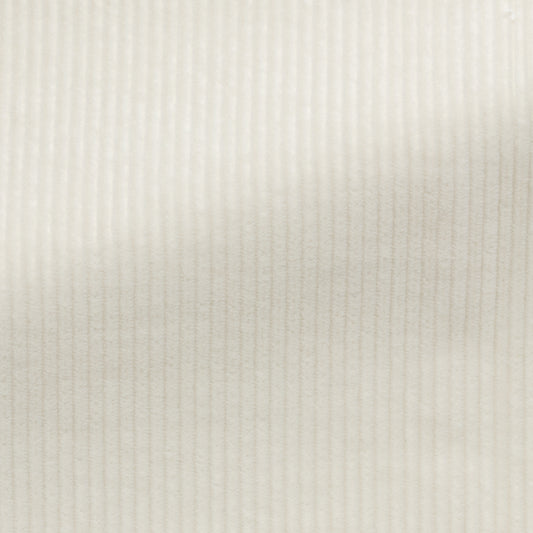 Off-white cotton corduroy