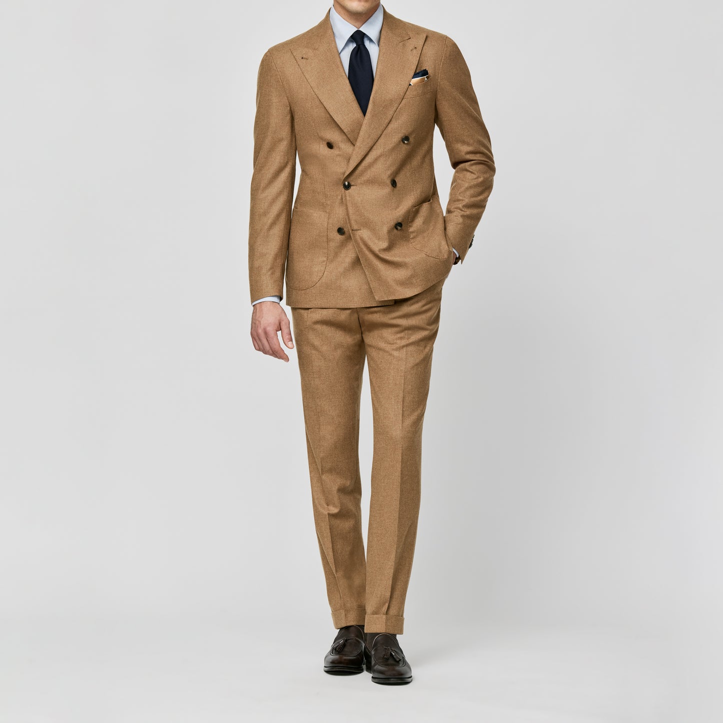 Camel wool-cashmere