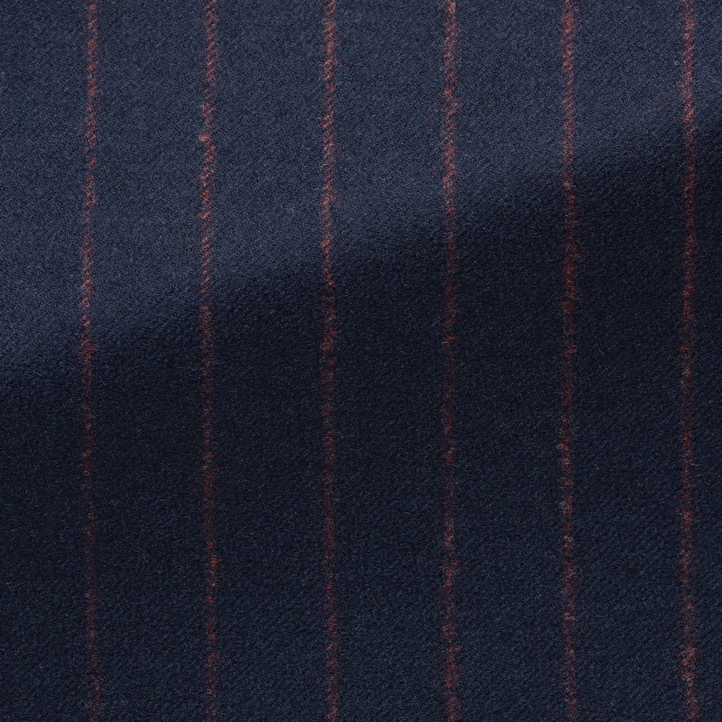 Dark indigo wool twill