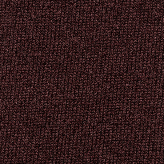 Burgundy wool-cashmere