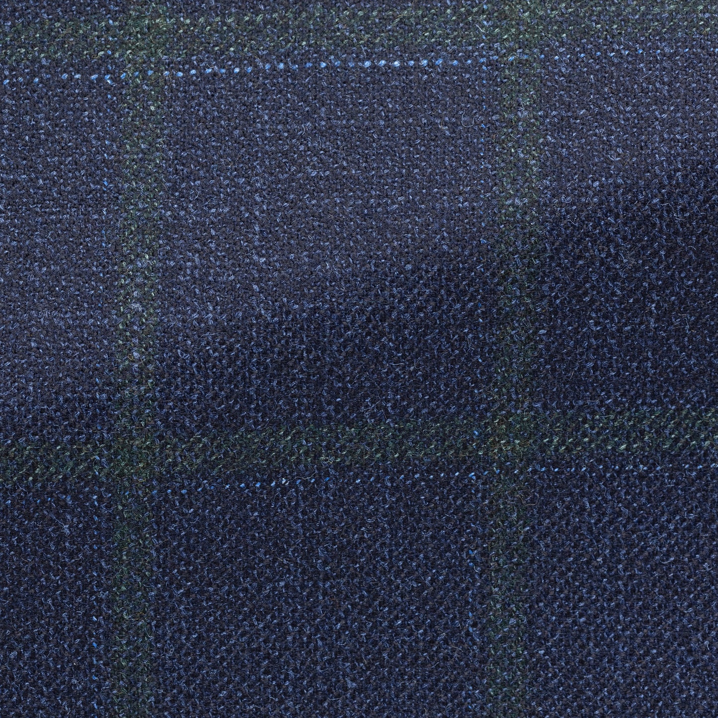 Peacock blue wool-silk-cashmere