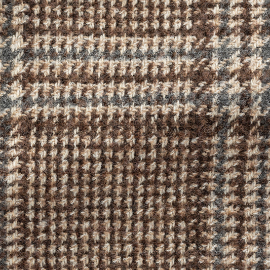 Brown-grey wool-alpaca