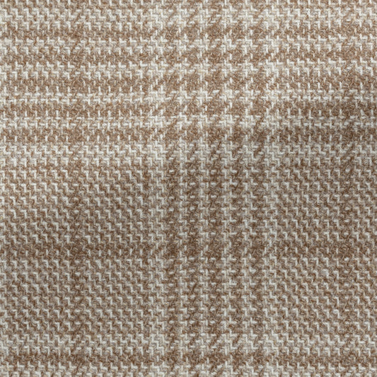 Camel-ivory wool-silk