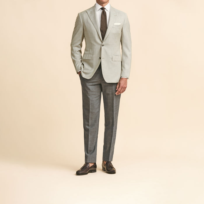 Taupe wool