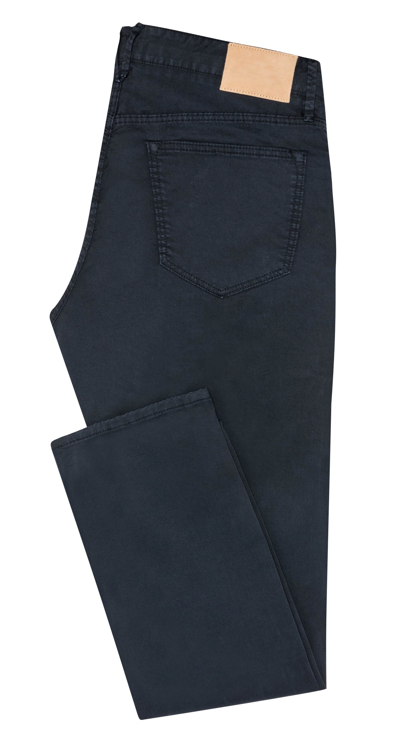 Midnight blue fine twill