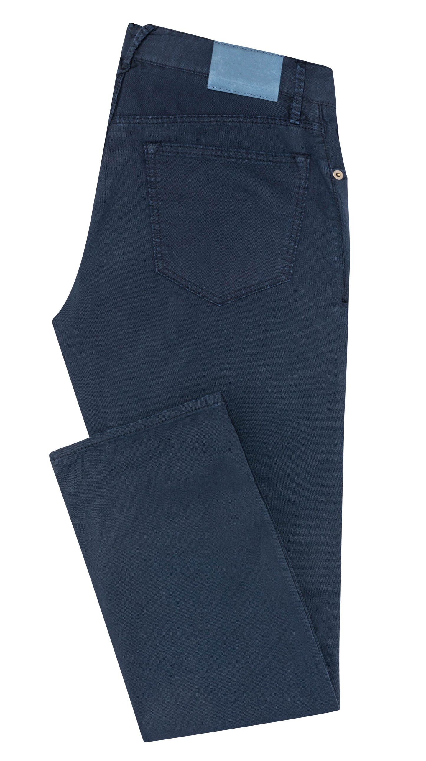 Dark blue fine twill