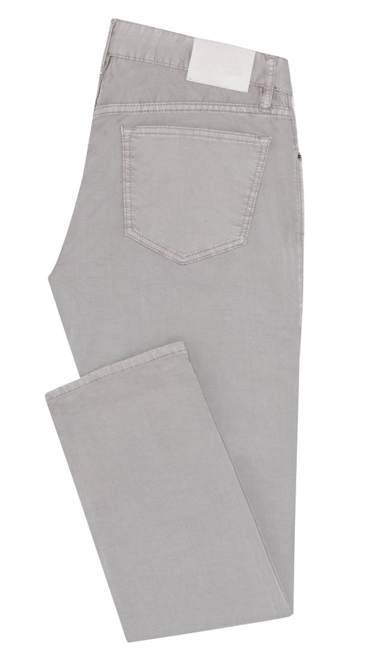 Light grey fine twill