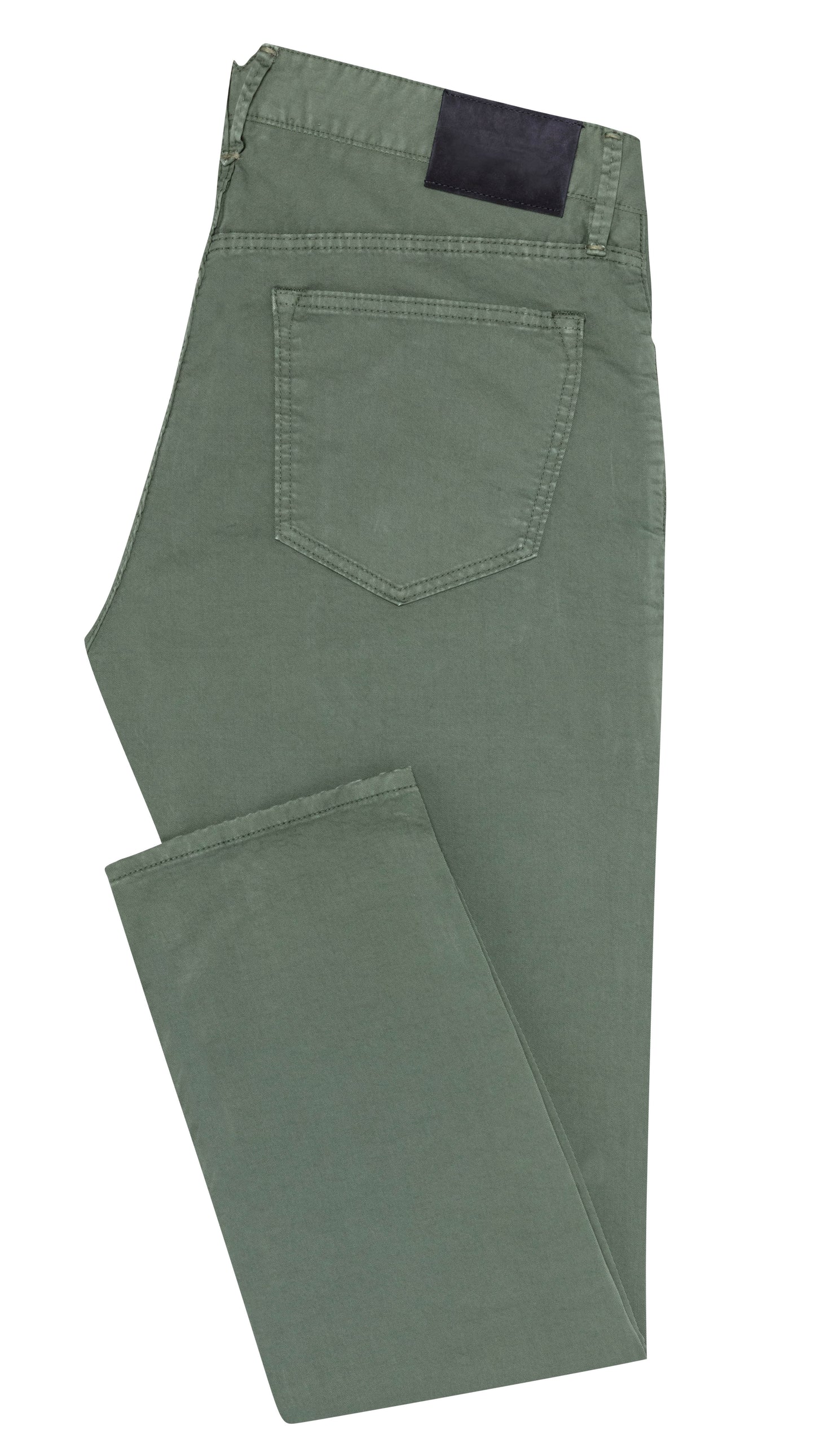 Forest green fine twill