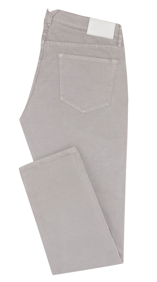 Light grey broken twill