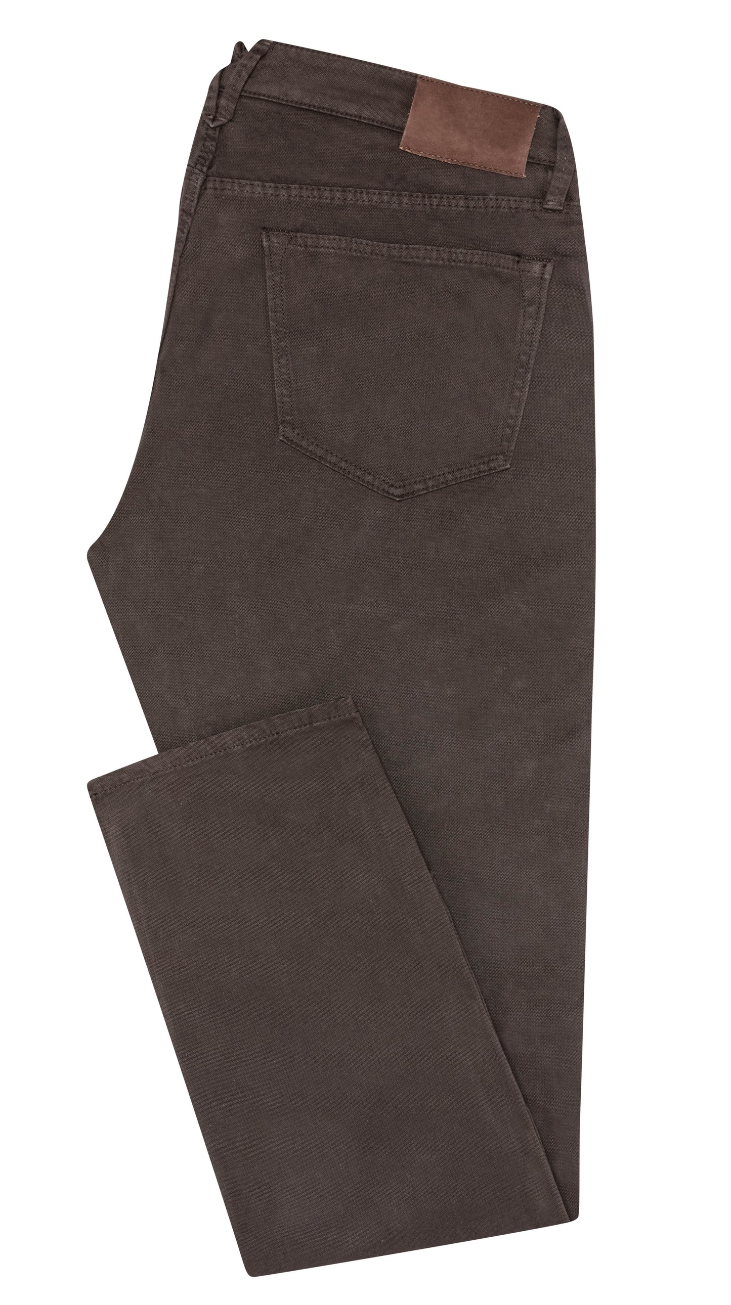 Dark brown broken twill