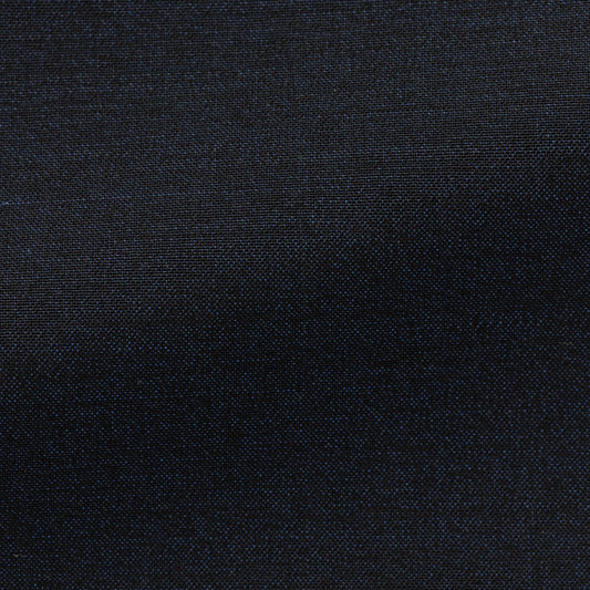 Midnight blue wool-silk