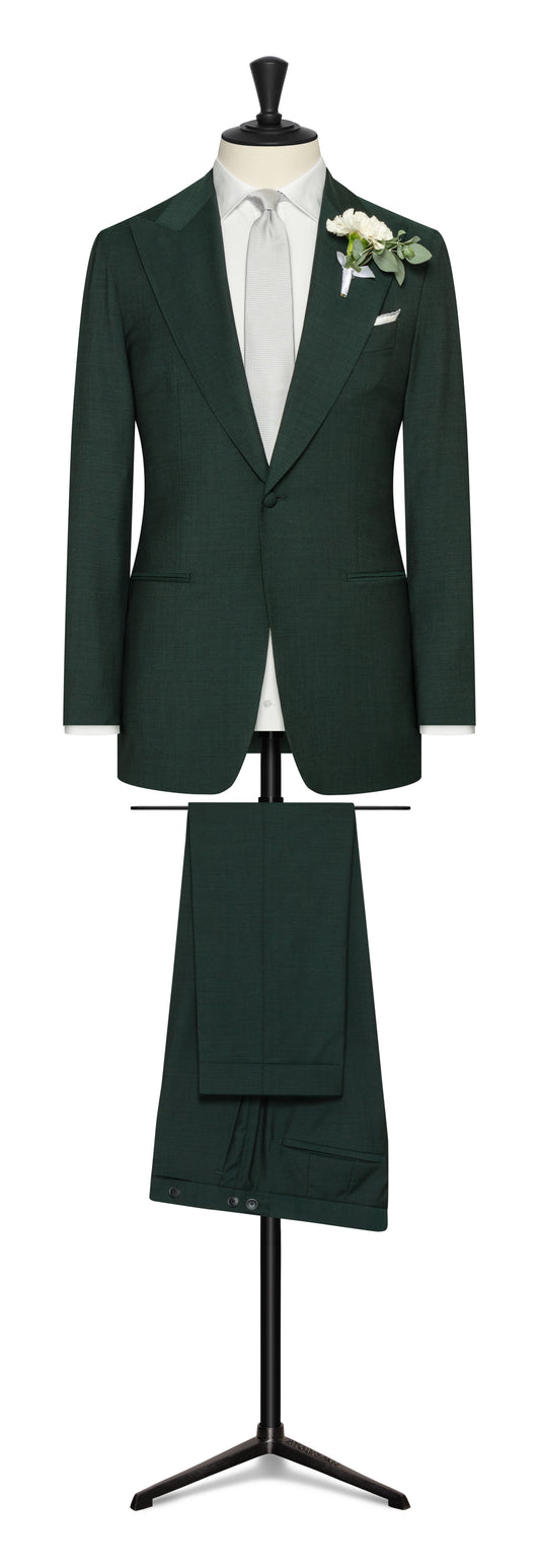 Bottle green solaro wool