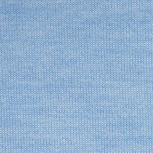 Sky blue cashmere-silk