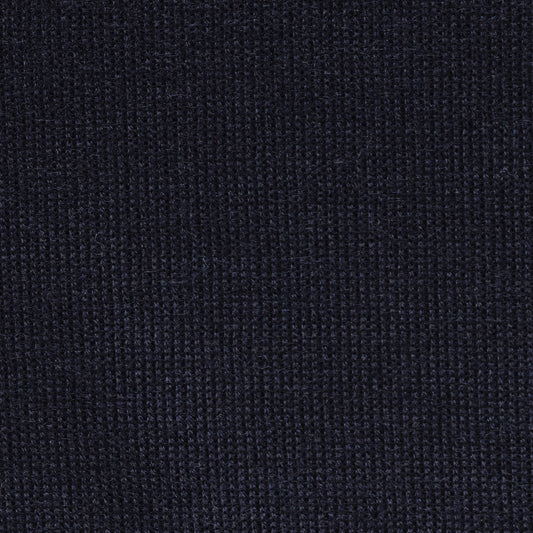 Navy blue cashmere-silk