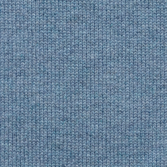 Light denim blue wool-cashmere