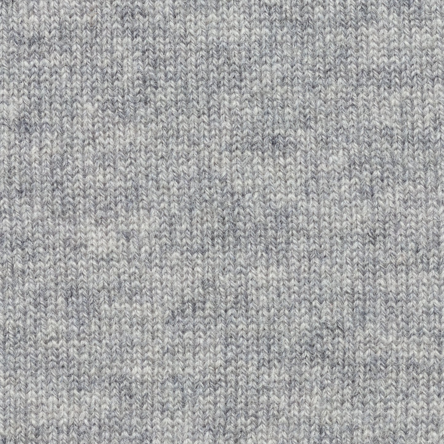 Light heathered grey wool-cashmere