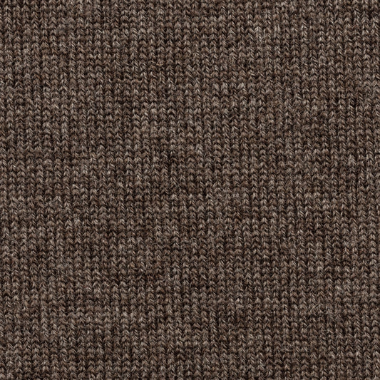 Dark taupe wool-cashmere
