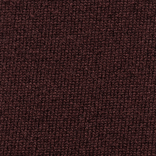 Burgundy wool-cashmere