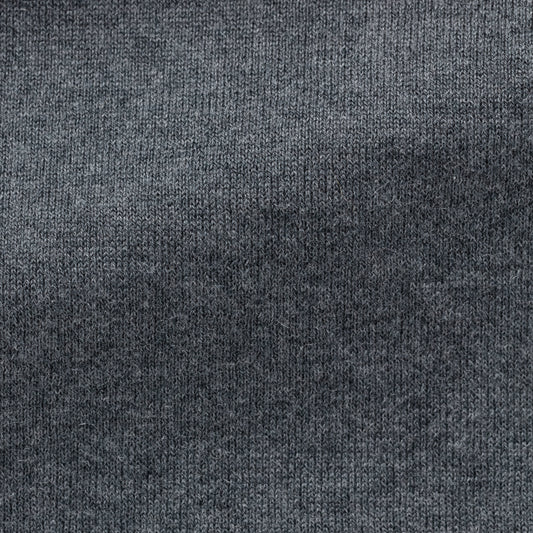 Stone grey cotton-cashmere