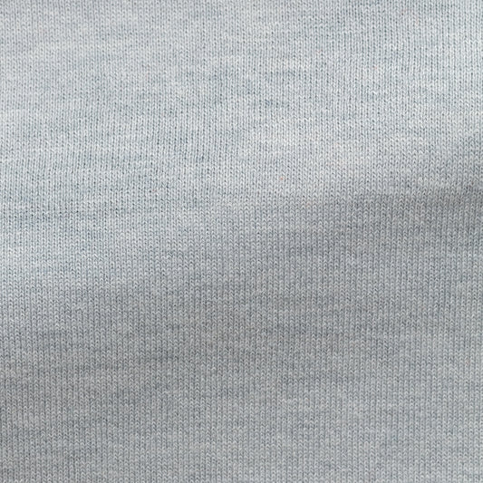 Ice grey cotton-cashmere