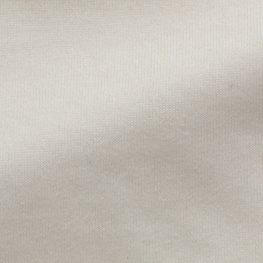 Off-white cotton-cashmere