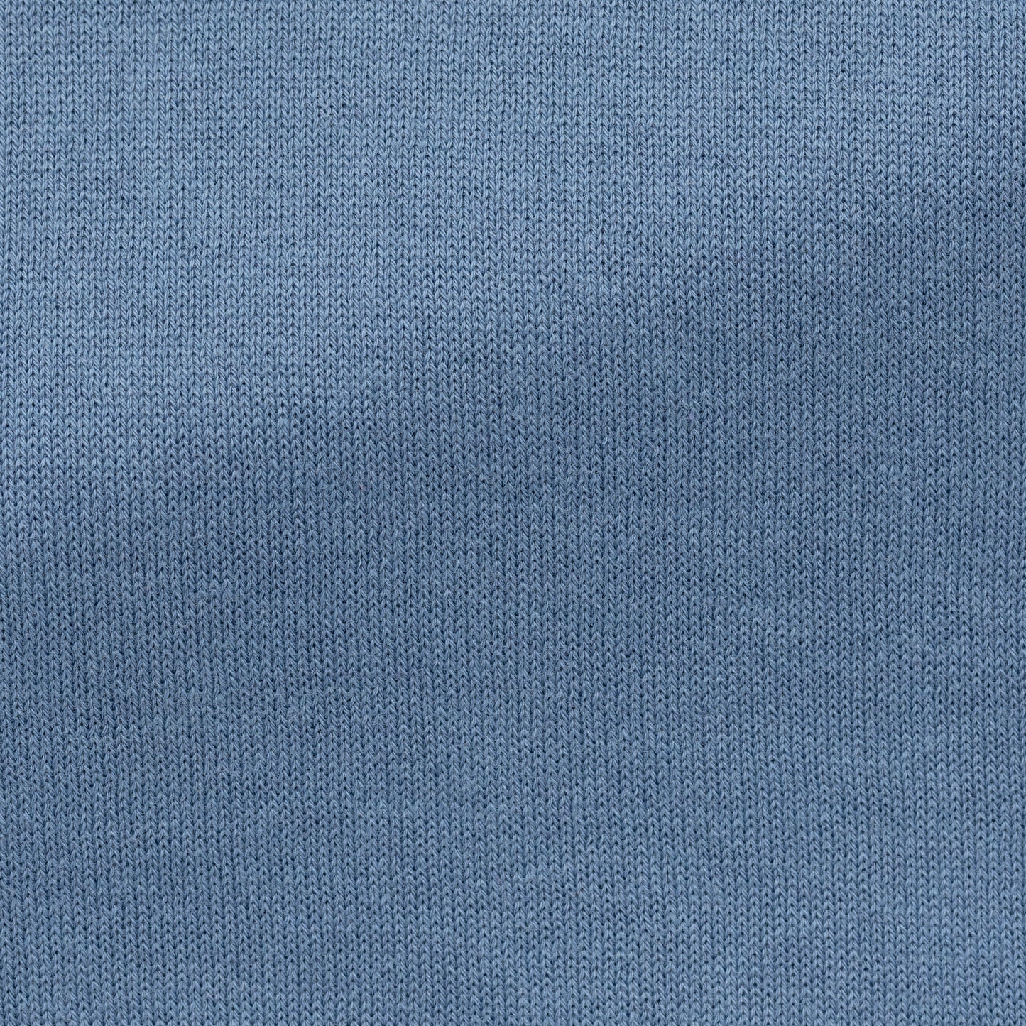 Denim blue cotton-silk