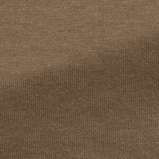 Mocha cotton-silk