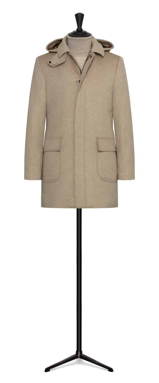 Sand-camel wool-cashmere