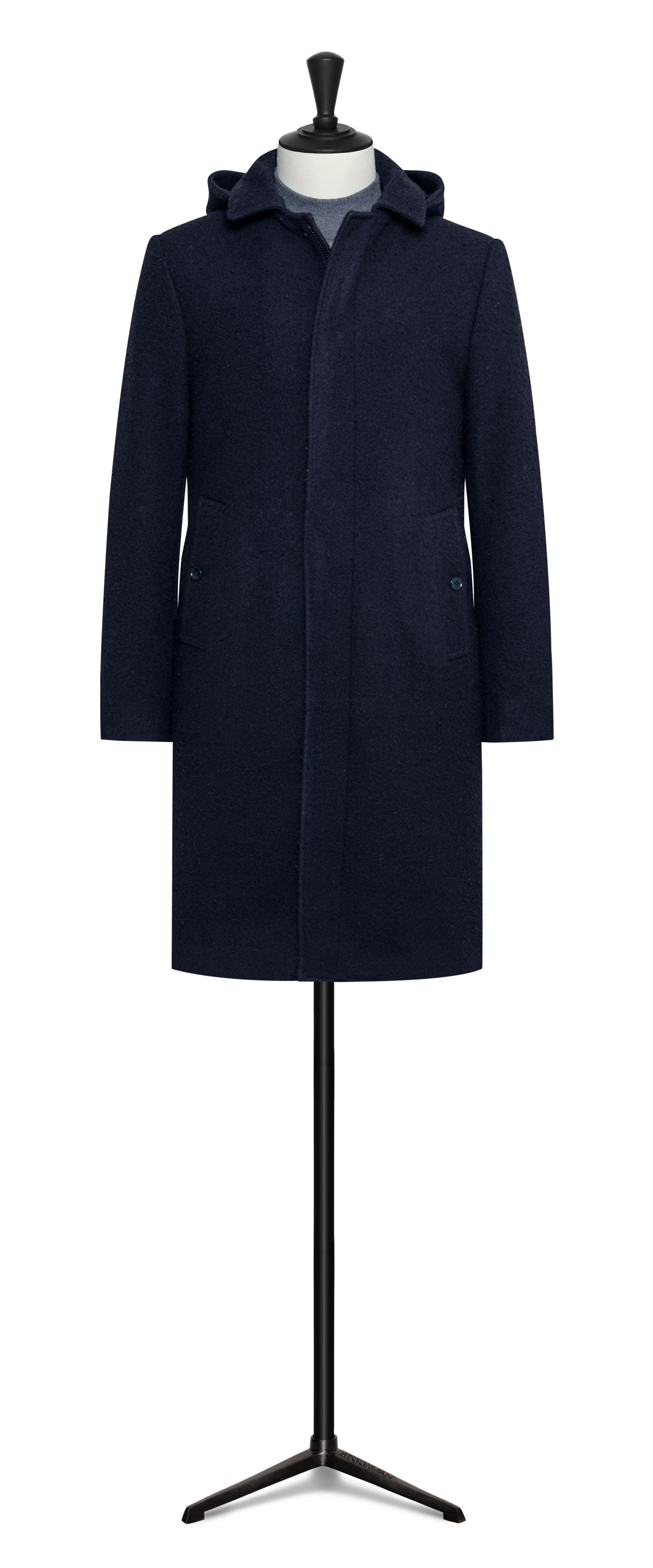 Dark blue casentino wool