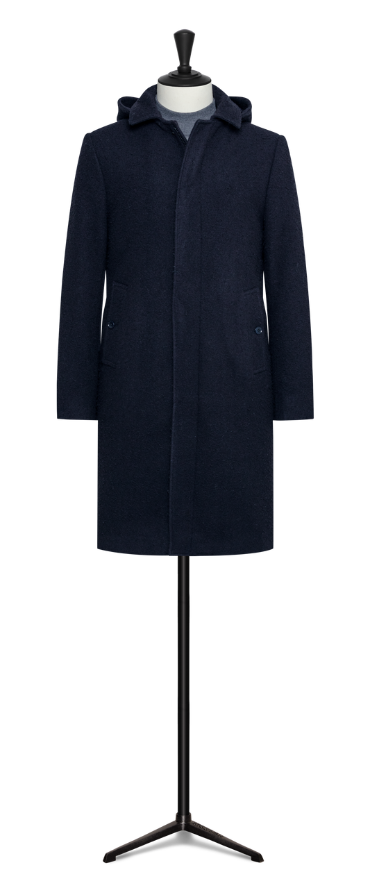 Dark blue casentino wool