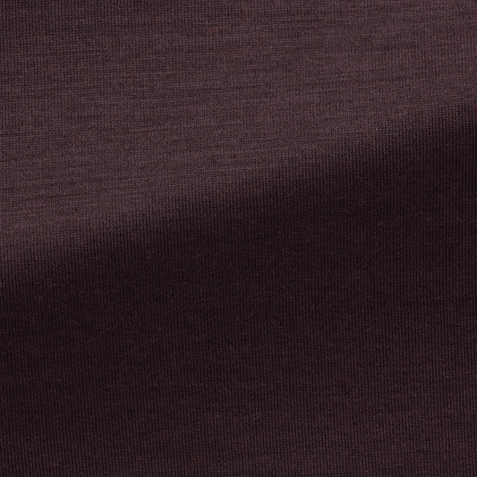 Deep wine wool jersey