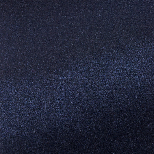 Navy cotton velvet