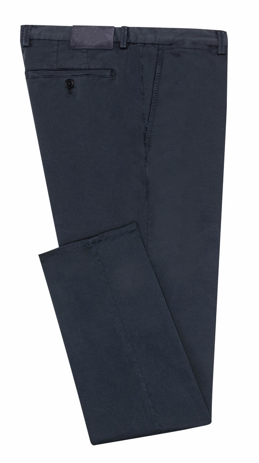 Midnight blue fine twill