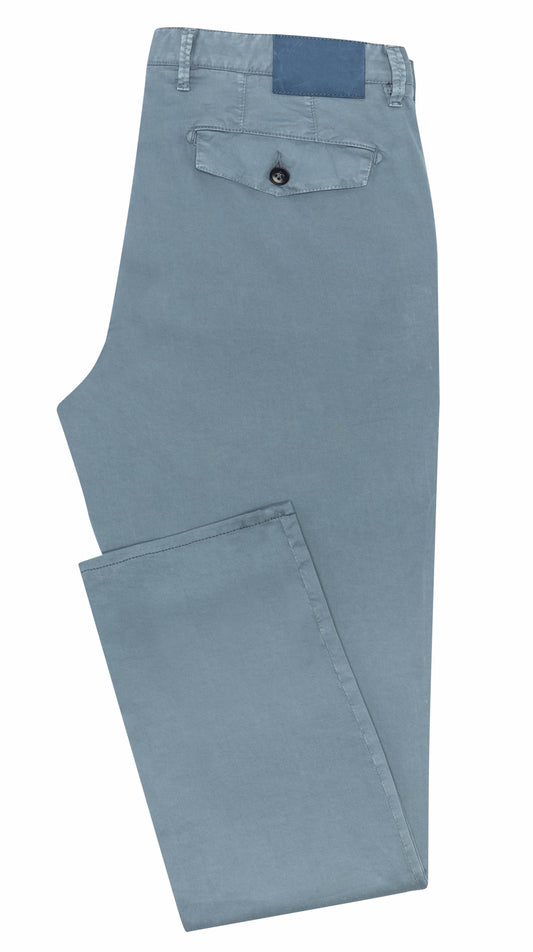 Slate blue fine twill
