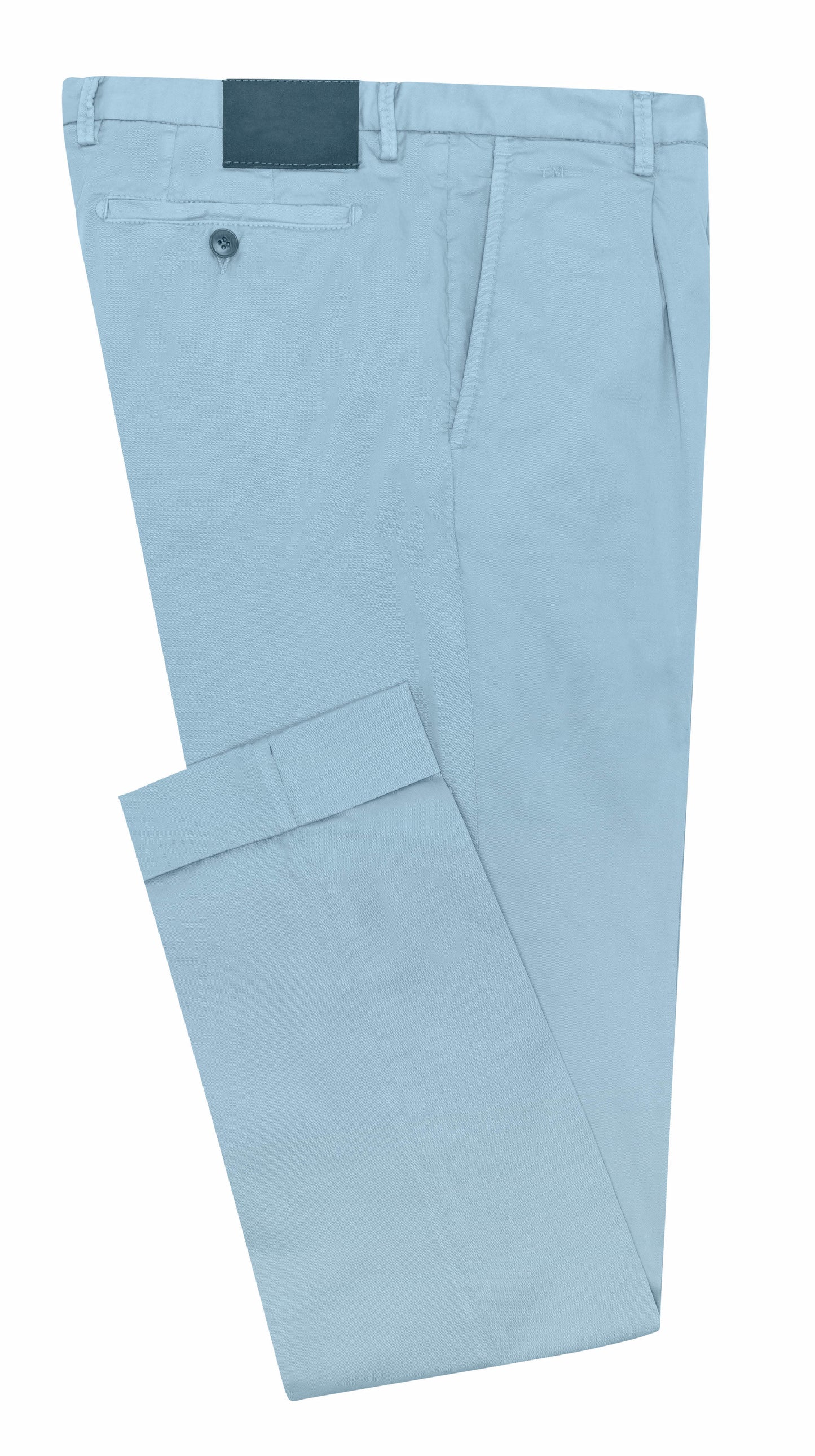 Light blue fine twill