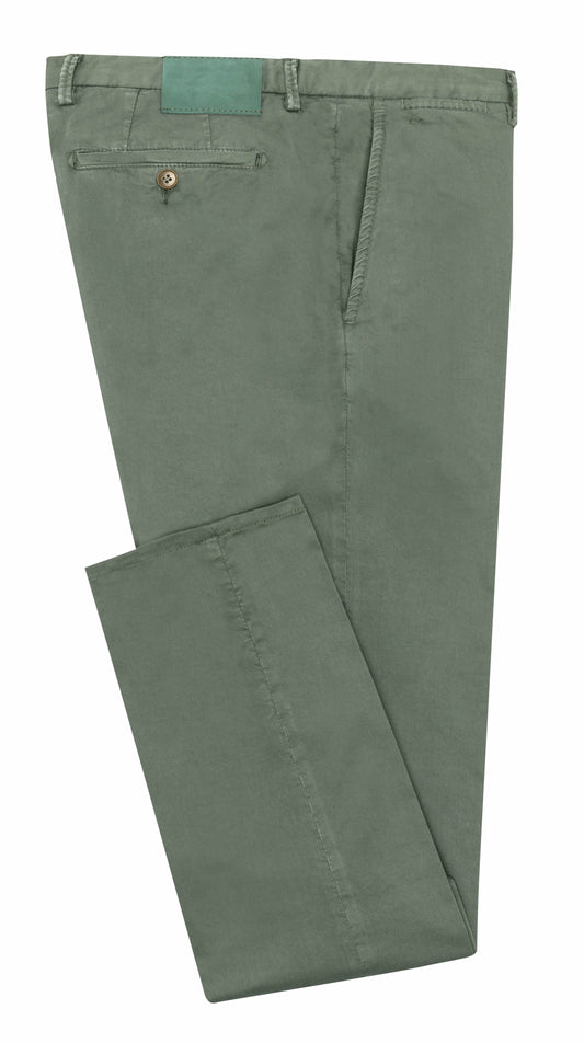 Forest green fine twill