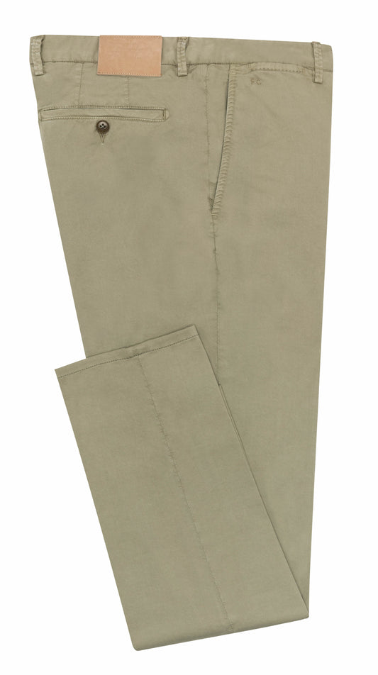 Light olive fine twill