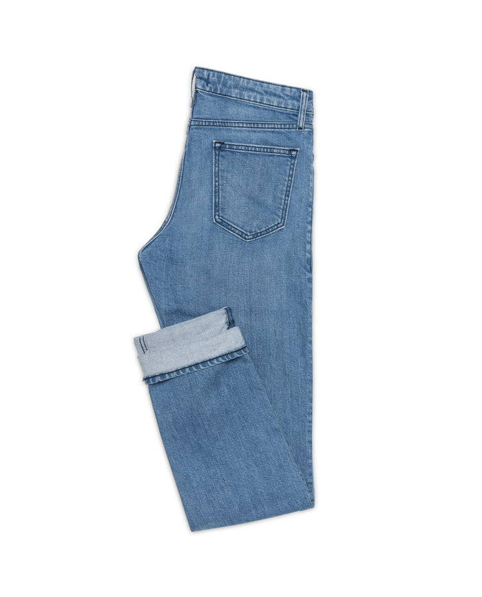 USED BLUE STRETCH JEANS